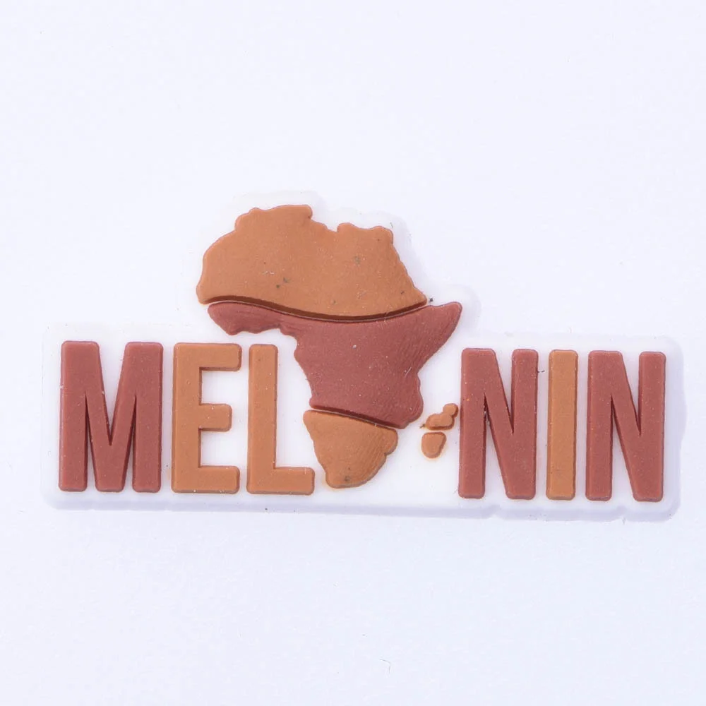 1 Pcs Black Girl Magic Croc Shoe Charms Accessories Decorations Clog Sandals PVC Black Lives Matter Charm Button BLM Girl Gift 1 Pcs Black Girl Magic Croc Shoe Charms Accessories Decorations Clog Sandals PVC Black Lives Matter Charm Button BLM Girl Gift