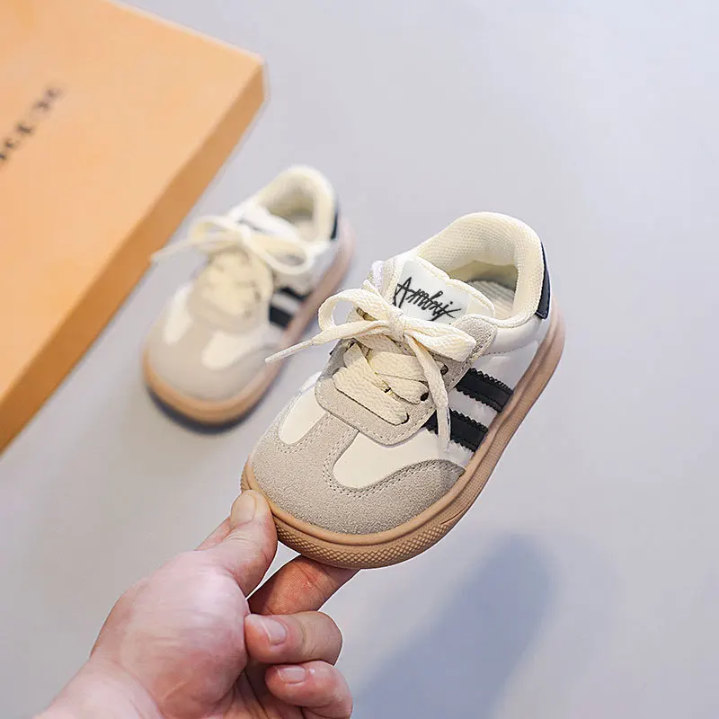 Children Sneakers Boys Anti-slip Soft Sole Casual Shoes Girls Low Top Comfortable Infant Shoes Size 15-30 6