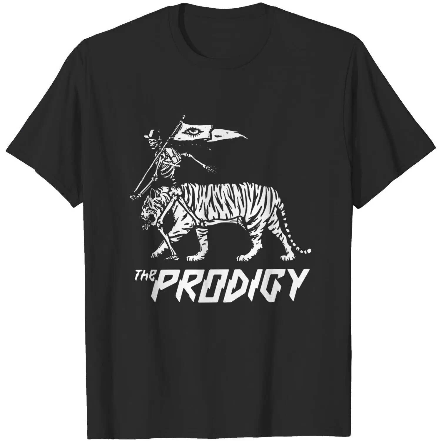 Vtg The Prodigy Band The Prodigy Fan Cotton Camicia Unisex Nera Di Tutte Le Dimensioni Mm1002
