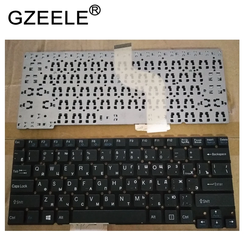 Teclado Portátil para Sony Vaio ru Eua Inglês Svt131 A11v Svt1312l1rs Svt13114gxs Svt13116fxs Svt13118fxs Svt13 Svt141 Laptop - Imagem 6
