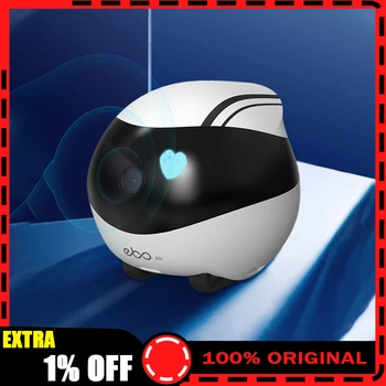 Enabot EBO AIR Robot intelligente Pet Famiglia Compagno Robot intelligente Telecamera remota Monitoraggio mobile Bambini anziani Gatti Regali