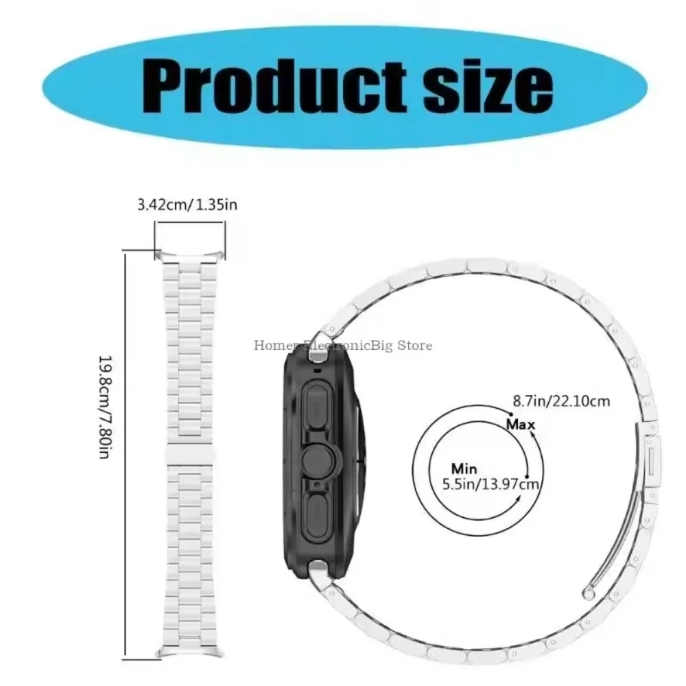 Sleek & Seamless Metal Watch Strap Replacement