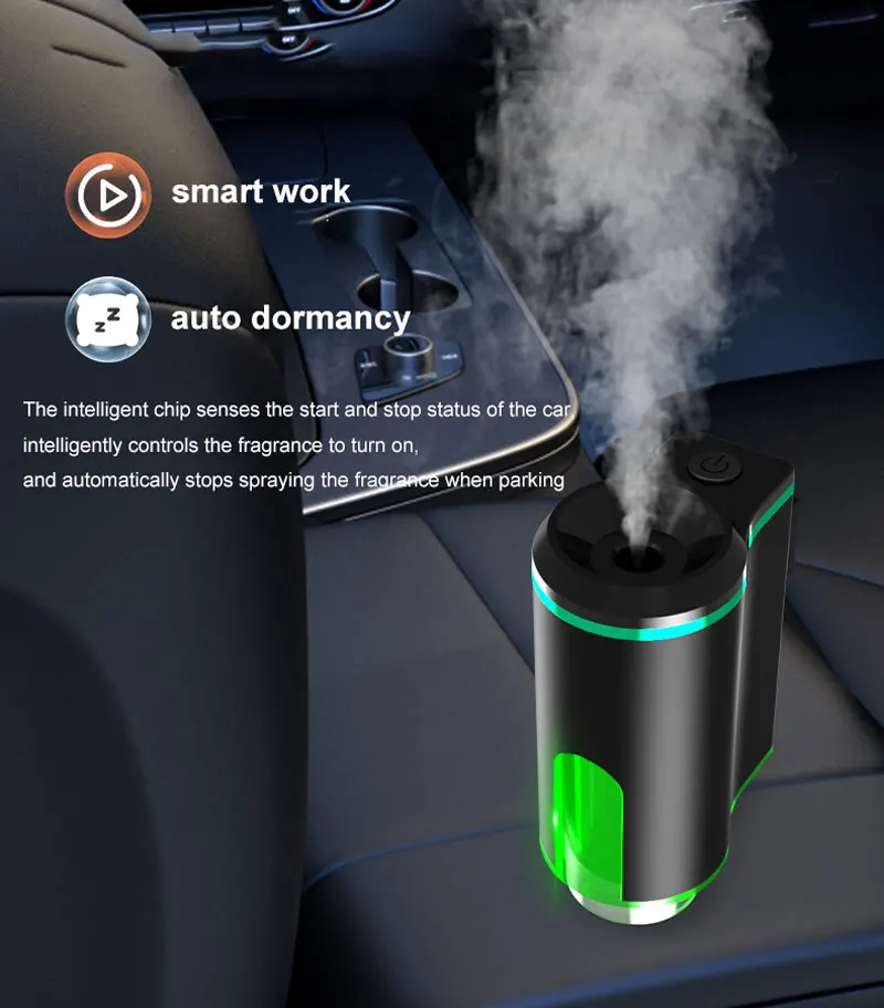 Electric Air Outlet Diffuser Aroma Humidifier Air Freshener Fragrance Machine Car Products Alloy Use Own Perfume