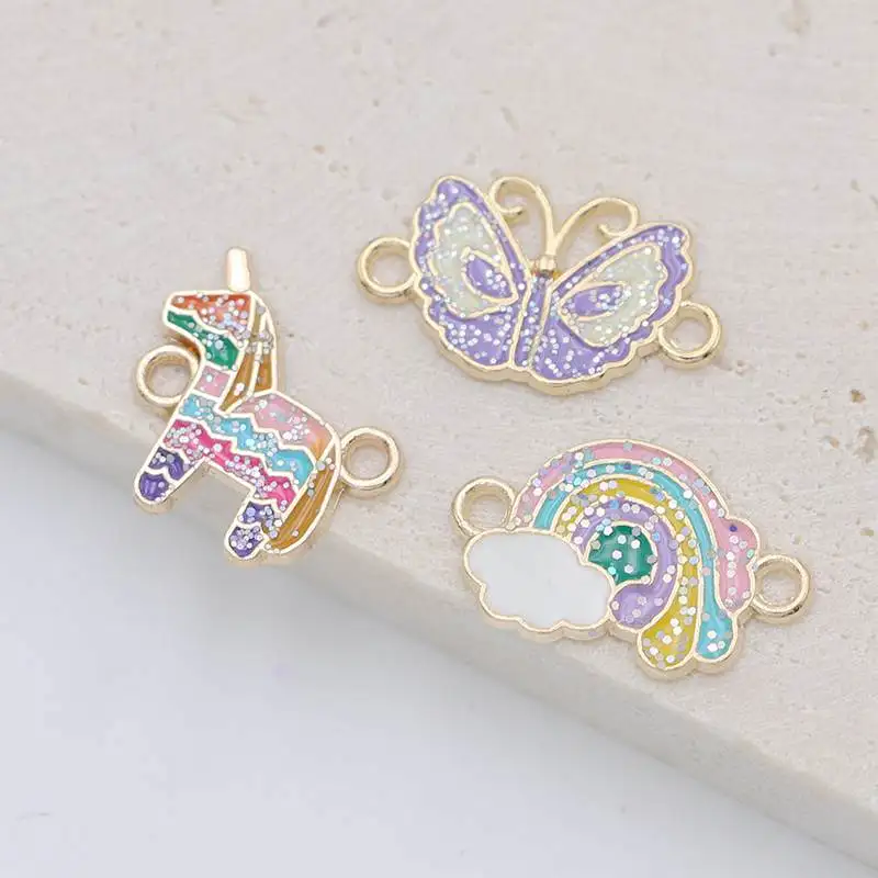 Livdouyu 18 Piezas Unicornio Bolso Joyas Set Niñas, Regalos
