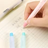 KHINSUN Retractable Press Pencil Eraser Artist Drawing Sketch Rubber for Kids School Student Eraser Pen With Refill 2