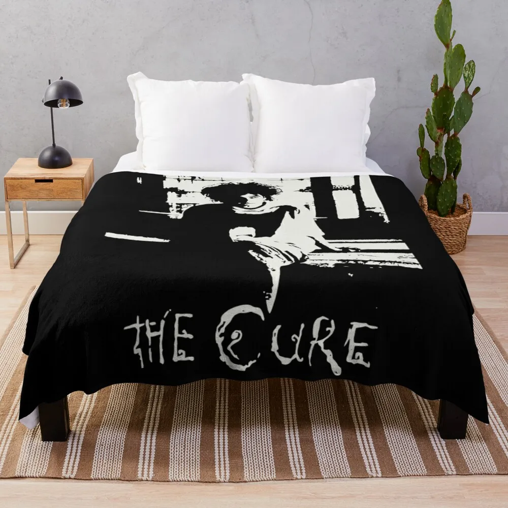 

The Cure - Robert Smith Throw Blanket Hairy Blanket