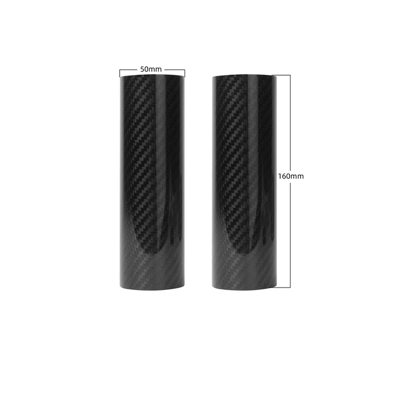 

2PCS Motorcycle Accessories Front FORK WARPS Protectors Full Carbon Fiber For Universal Shock Absorbing Tube Cover Twill Gloss