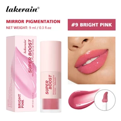 HydraGlow Plumping Lip Gloss - Long - Lasting Shine & Fresh Sensation (Bright Pink)