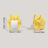E74B Women School Girl Shoulder Handbag PU Leather Large Capacity Clear Star Shape Crossbody Bag Itabag for Anime Pin Display 6