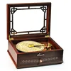 Sankyo 20-note Music Box Wind up Record Player Turntable musical Box Gift for Music Lovers Girls Birthday Christmas Day 1