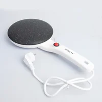 Houselin Crepe Maker - Cooks Crepes Bacon, Roti, Tortillas & Pancakes - Nonstick Cooktop - 7.5-inch Cook Area 1