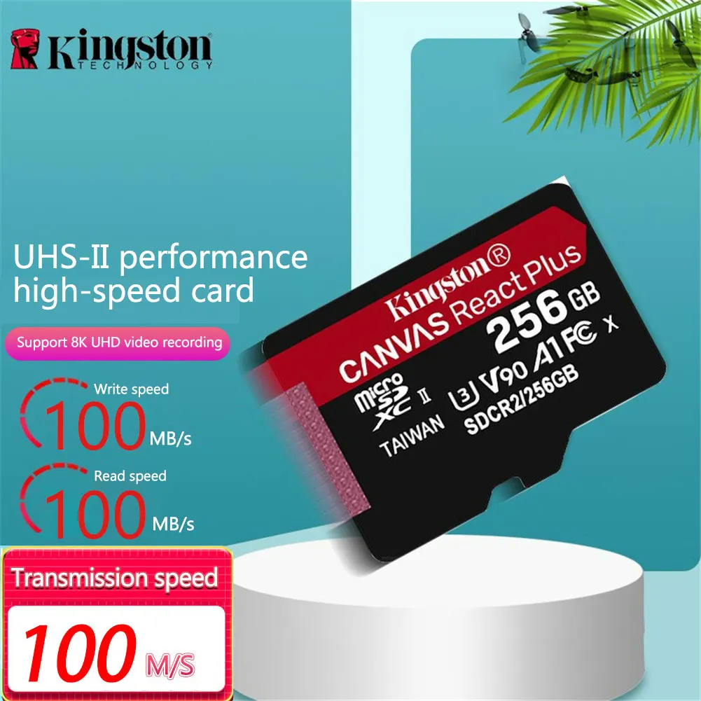 Kingston Micro Sd Card Memory Card Class10 Carte Sd Memoria 128Gb 32Gb 64Gb 256Gb 16G Sd/Tf Flash Card 8G 512G Microsd Per Telefono
