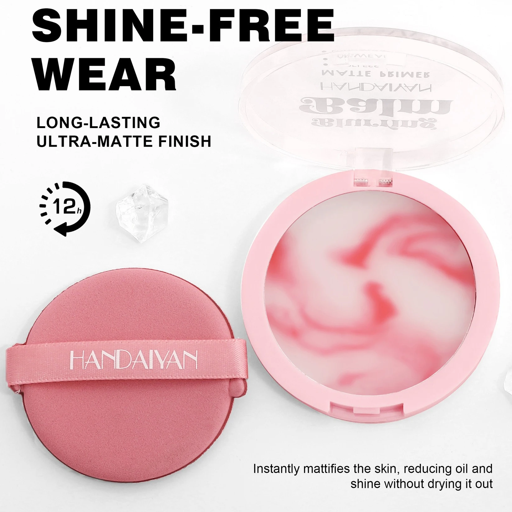 Makeup Matte Primer Moisturizing Balm Oil Control Poreless Smooth Facial Isolation Transparent Makeup Fixing Gel Foundation Base 5