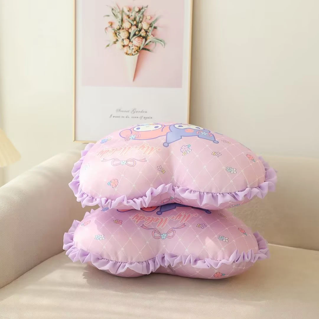 Bedroom Toys Photography Props Baby Sleeping Cushion Children Plush Toy Lovely Princess Cartoon Heart-shaped Pillow 3