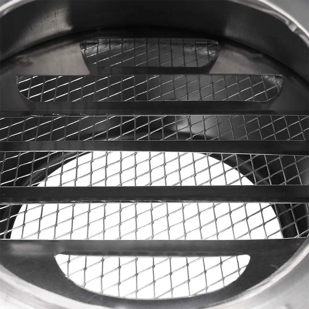 Stainless Steel Air Vent Grill 80/100/150mm Hemisphere Wall Ceiling Air Vent Ducting Ventilation Exhaust Grille Cover Outlet