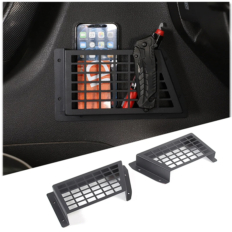 

Aluminum Alloy Car Front Door Storage Box Organizer Holder Door Pockets For Hummer H3 2005-2009 Stowing Tidying Accessories