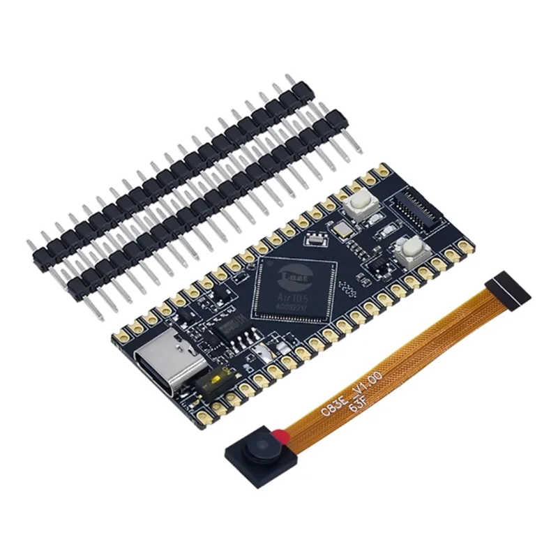 Фото Плата разработки Air105 640kb RAM + 4 МБ Falsh 204 МГц MCU с камерой 30 Вт, совместима с STM32 для Arduino №3