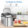 Ice Maker Countertop with Bullet Ice, 10,000pcs/26Lbs/Day, Portable Ice Machine w/Ice Scoop, 45lb Quiet Design and Self-Cleaning 5