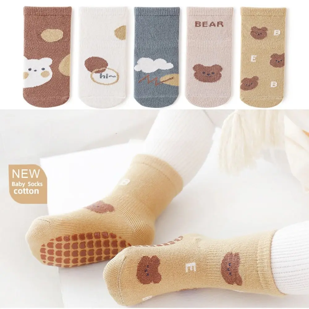 

Anti-slip Toddler Mid Socks Cute Thickened Terry Winter Baby Floor Socks Boneless Socks 0-5Y Warm Socks Newborn Baby Kids