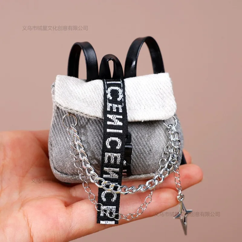 Only bags are sold. Superb variety of mini-shoulder bag baby, doll backpack creative wear scene accessories children's gifts. - 2