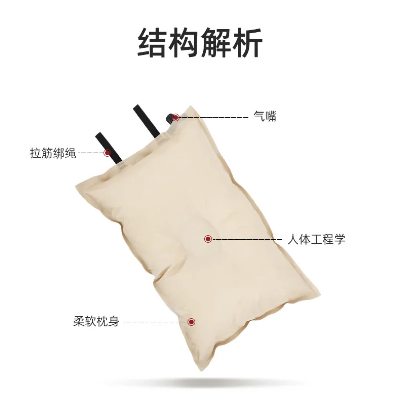Self-inflating pillow outdoor camping tent sponge cheese air cushion portable travel manufacturer directly selling
