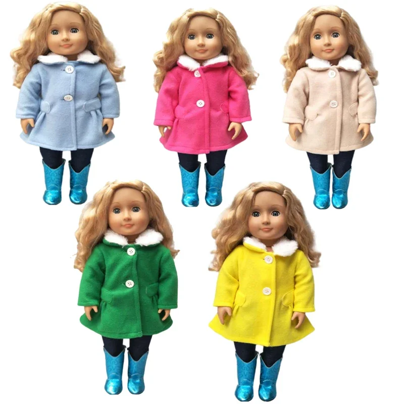 Deluxe Fashion Outfit Set for 18 Dolls - Stylish Jacket and Pants Combo