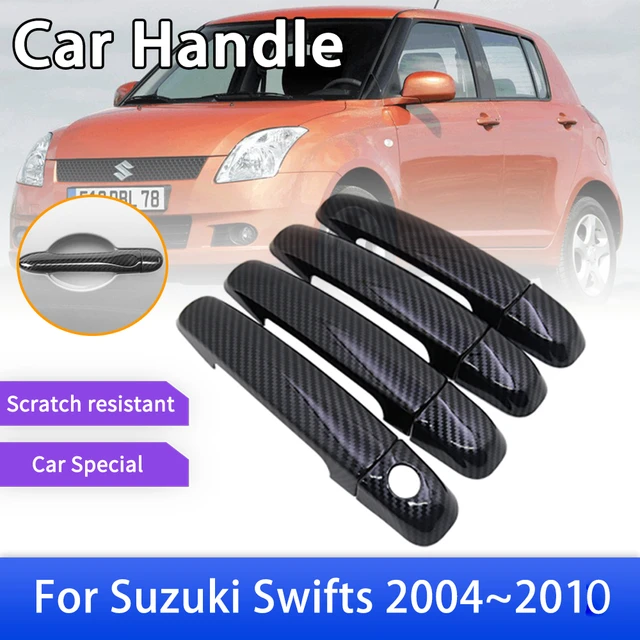 Für Suzuki Swift Maruti DZire Chrom Carbon Faser Auto Außen Autoparts Türgriff  Abdeckung Aufkleber 2004 2005 2006 2007 ~ 2015 - AliExpress