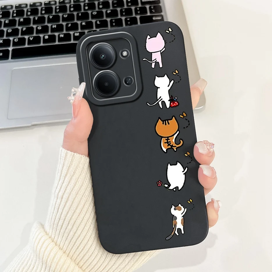 Stylish Art Painted Soft Silicone Phone Case