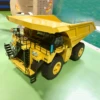 RC Trucks 1/20 793D Hydraulic RC Mining Truck Metal Model Hydraulic Dump Truck with Light System Remote Control Car Model Toy 1