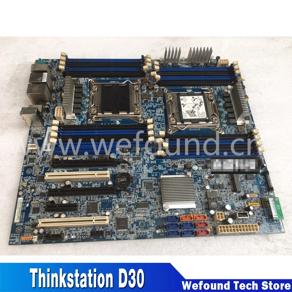For Lenovo Thinkstation D30 Workstation Motherboard X79 C602 2011 Dual Full Tested Before Shipping DESCARTES V1 03T6501