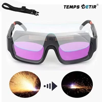 Solar Automatic Dimming Welding Glasses, Welding Helmet, Household Anti-glare Glasses, Special Arc Welding Machine Goggles Tool 1
