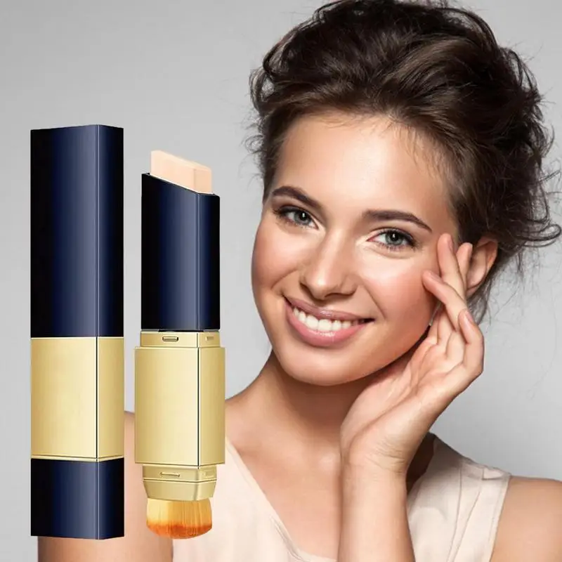 2in1 White Foundation Stick Colour Changing Concealer Stick With