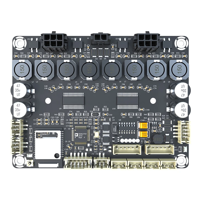 

Плата усилителя звука класса D Nvaarcher 4X30 Вт с ADAU1701 DSP и Bluetooth VER5.0 для системы аудио 4,0/2,1/2,0