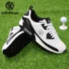 OIMKOI New Men's Golf Shoes Soft and Comfortable Non-slip Outdoor Golf Training Shoes 4