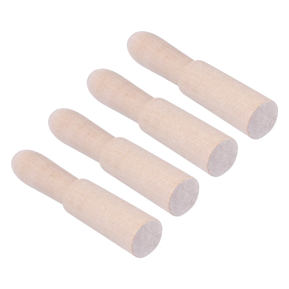 

4 Pcs Nepalese Buddha Sound Bowl Sticks Chanting Bowl Accessory Sticks