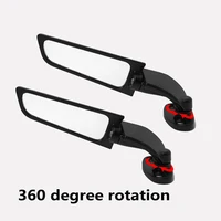 Motorcycle Mirrors Stealth Winglets Mirror To Rotate Adjustable Mirrors For YAMAHA YZF R6 R1 R25 R3 R125 R15 For Suzuki GSXR 600 2