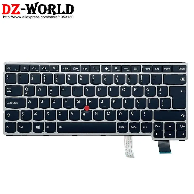 Cfr Canadense Francês Português Sueco Espanhol Teclado Retroiluminado para Lenovo Thinkpad s3 Yoga 14 P40 Yoga 460 Laptop es se pt tr - Imagem 2