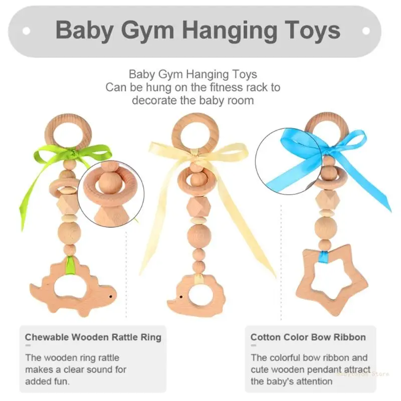 

Y4UD Baby Bed Hanging Toy Stroller Hanging Accessories Baby Fitness Rack Hanging