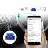 OBD 2 ELM327 Car Detector Bluetooth-compatible Interface V2.1 V1.5 OBD2 II Diagnostic Tool ELM 327 Work for Android Torque/PC 2