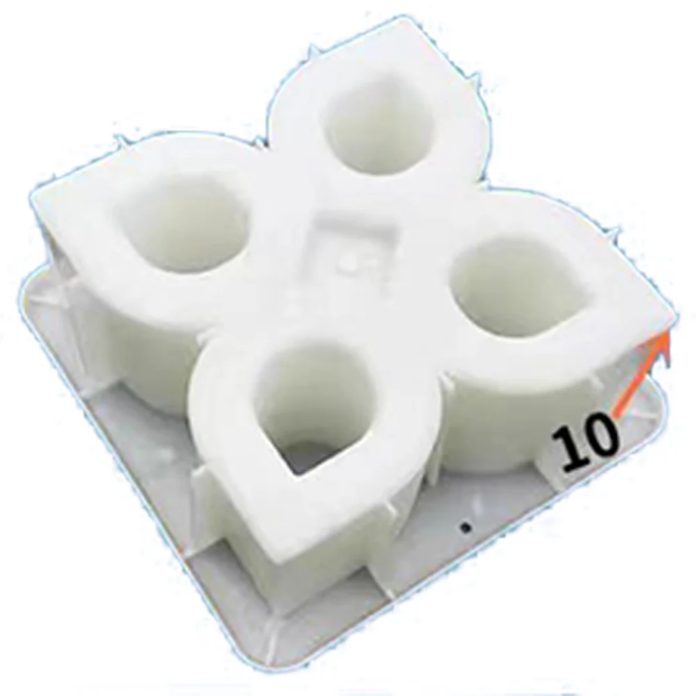 20 20cm Brick Wall Plastic Mold Brick Foaming Ceramic Hollow Decorative New Celebrity Cement Hollow