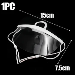 Clear Anti - Fog Reusable Protective Face Shield for Restaurants and Food Service (Clear - 1pc)