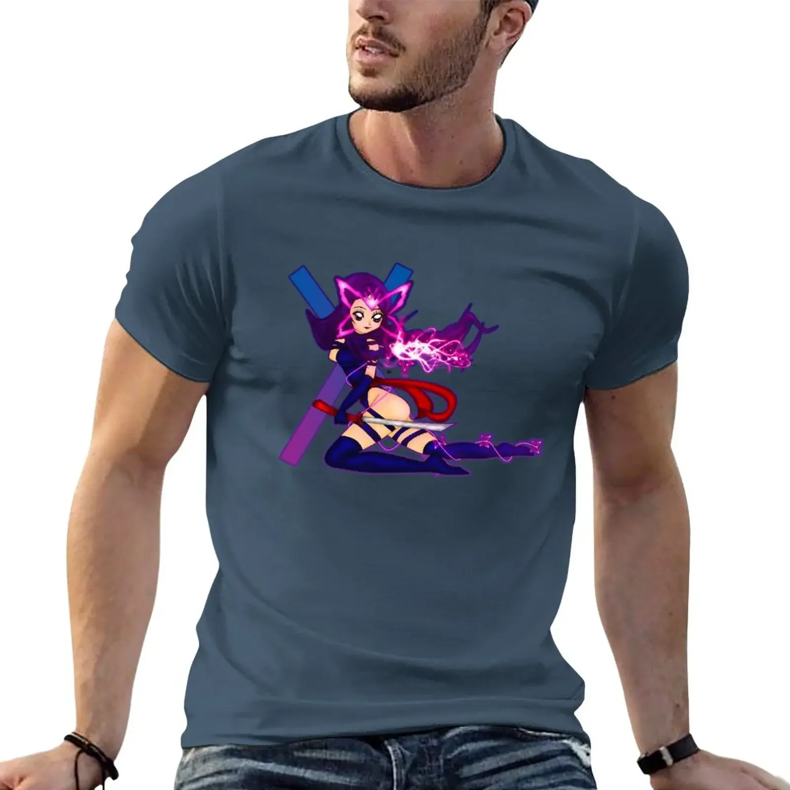 

Psylocke T-Shirt oversizeds funnys mens t shirts pack