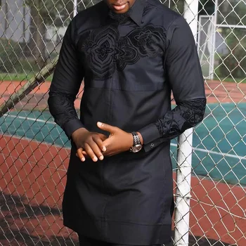 Shola 2-Piece Collar Shirt and Casual Pants