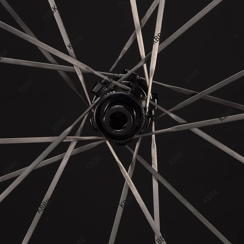 Carbon Spokes Wheelset Carbon Wheels 700C Road Bicycle Rims Ratchet System 36T Hub Spokes 1060g