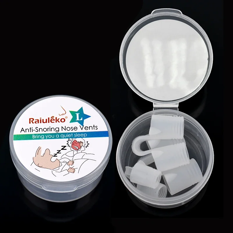 3/9/12PCS/Set Soft Anti-Snoring Device Prevent Snoring Sleeping Nasal Congestion Nasal Dilator Ventilation Sleep Aid Nose Clip anti snoring device