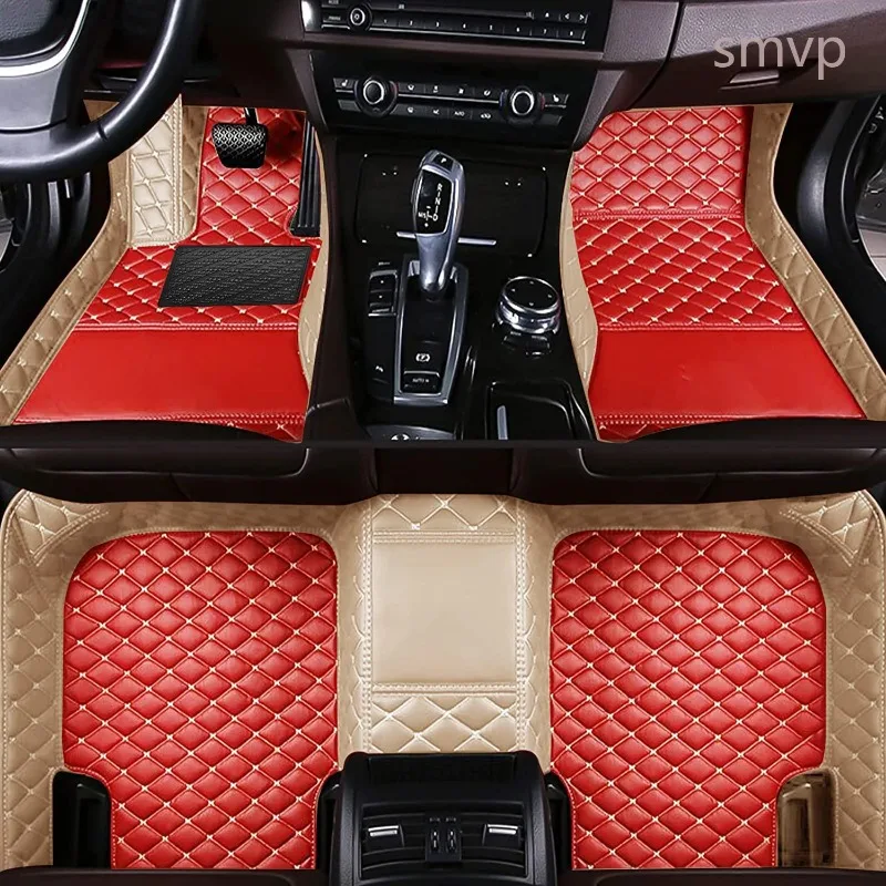 

LHD Car Floor Mats for Land Rover Range Rover Evoque 2015 2014 2013 2012 SUV 4 Doors Auto Accessories Carpets Leather Styling