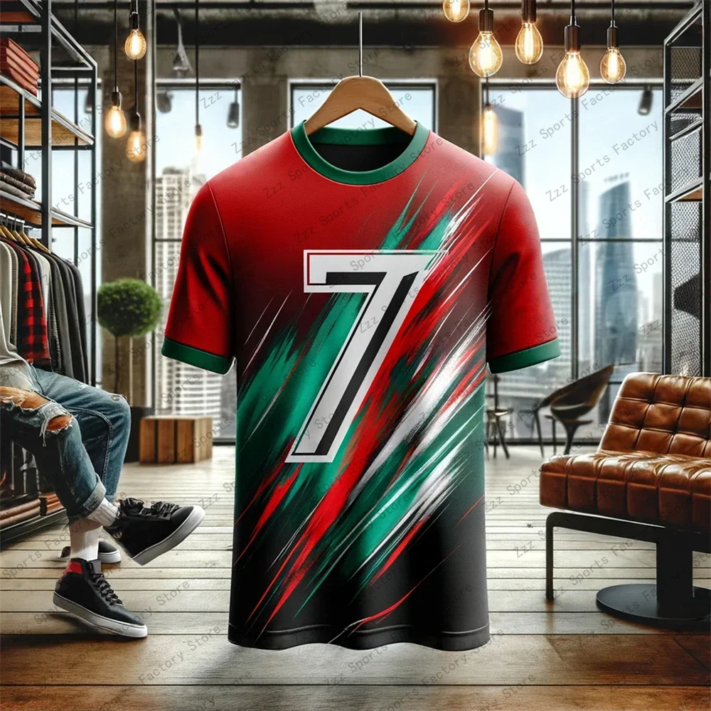 2024 New Arriavl CHATGPT-Special Ronaldos 7 Soccer Jersey for Kids And Adult, Intelligent Design Edition Jersey, Summer Kit 4