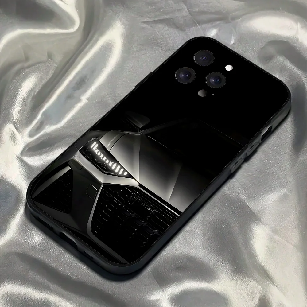Sleek Audies RS Sports Car Black Phone Case
