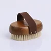 Dry Skin Body Massage Brush Natural Bristle Ebony Dead Skin Remover Blood Circulation Massage Tool Bath Brush Body Brush 1
