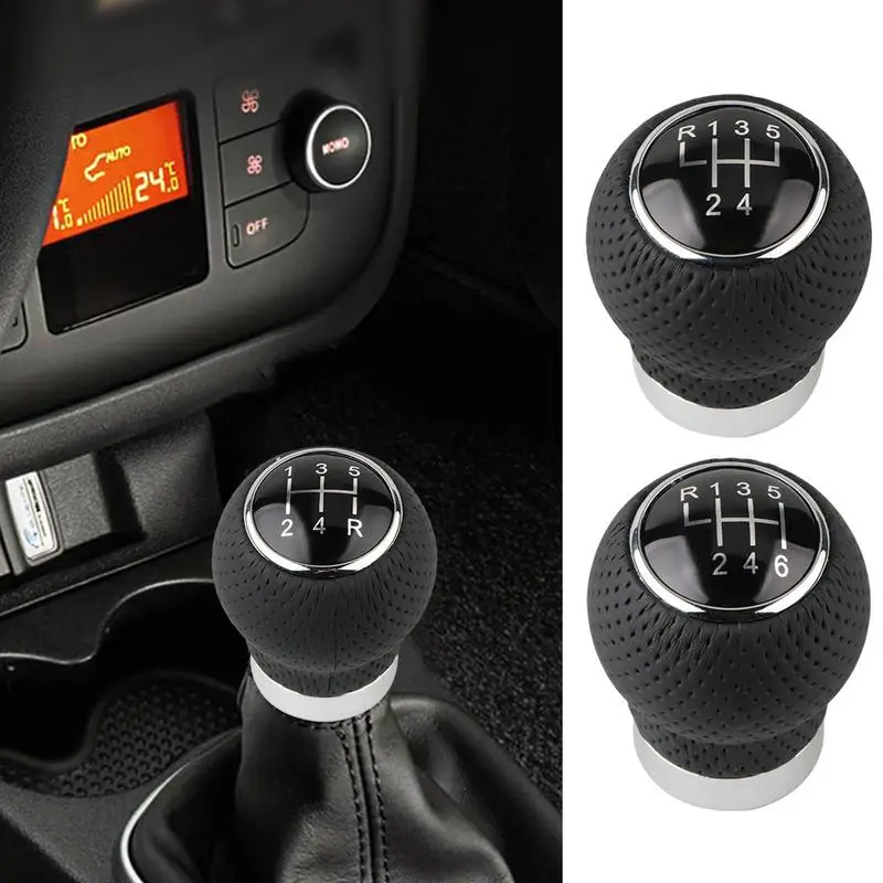 

Manual Shift Knob Universal Car Gear Shifter Knob Stylish And Ergonomic Design Transmissions Shifter Handle 5 Speed Lever Handle